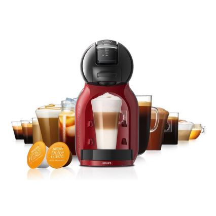 Krups - Kapsel kaffemaskin NESCAFÉ DOLCE GUSTO MINI ME 1500W/230V röd/svart