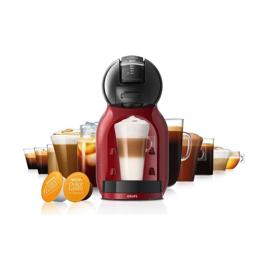 Krups - Kapsel kaffemaskin NESCAFÉ DOLCE GUSTO MINI ME 1500W/230V röd/svart