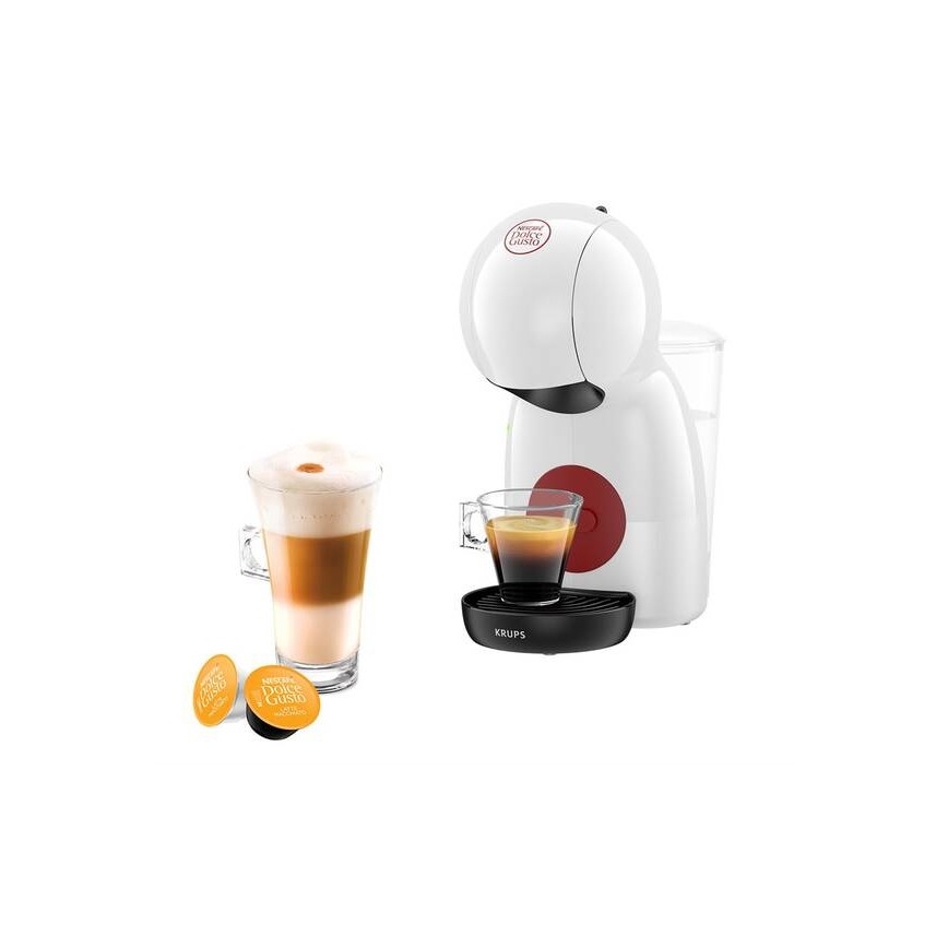 Krups - Kapsel kaffemaskin NESCAFÉ DOLCE GUSTO PICCOLO XS 1600W vit