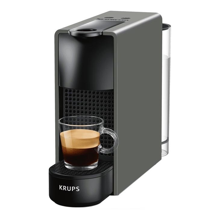 Krups - Kapsel kaffemaskin NESPRESSO Essenza mini 1310W/230V grå