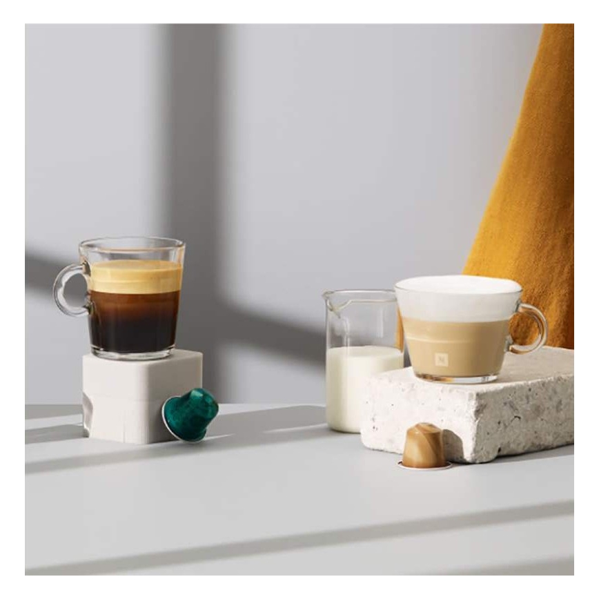 Krups - Kapsel kaffemaskin NESPRESSO Essenza mini 1310W/230V vit