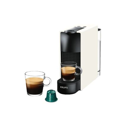 Krups - Kapsel kaffemaskin NESPRESSO Essenza mini 1310W/230V vit