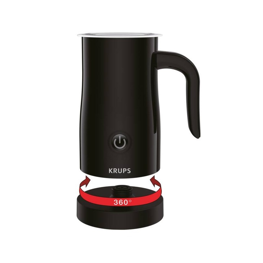 Krups - Mjölkskummare 300ml svart