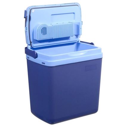 Kylbox med display 48W/230/12V 25 l blå