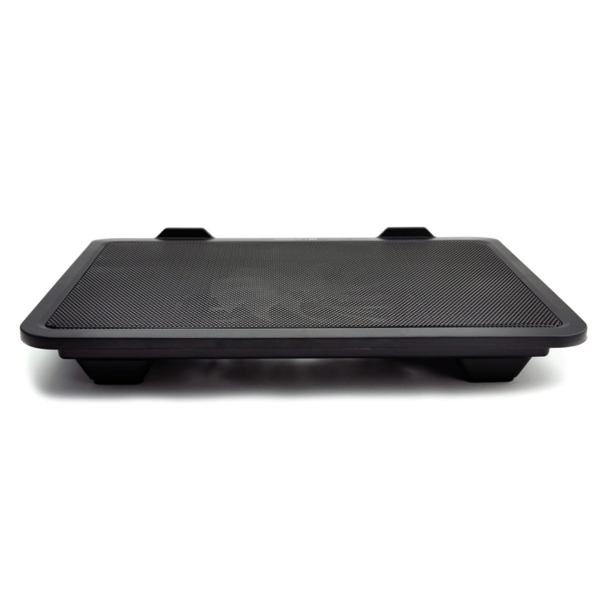 Kylplatta för laptop 1x fläkt 1xUSB svart