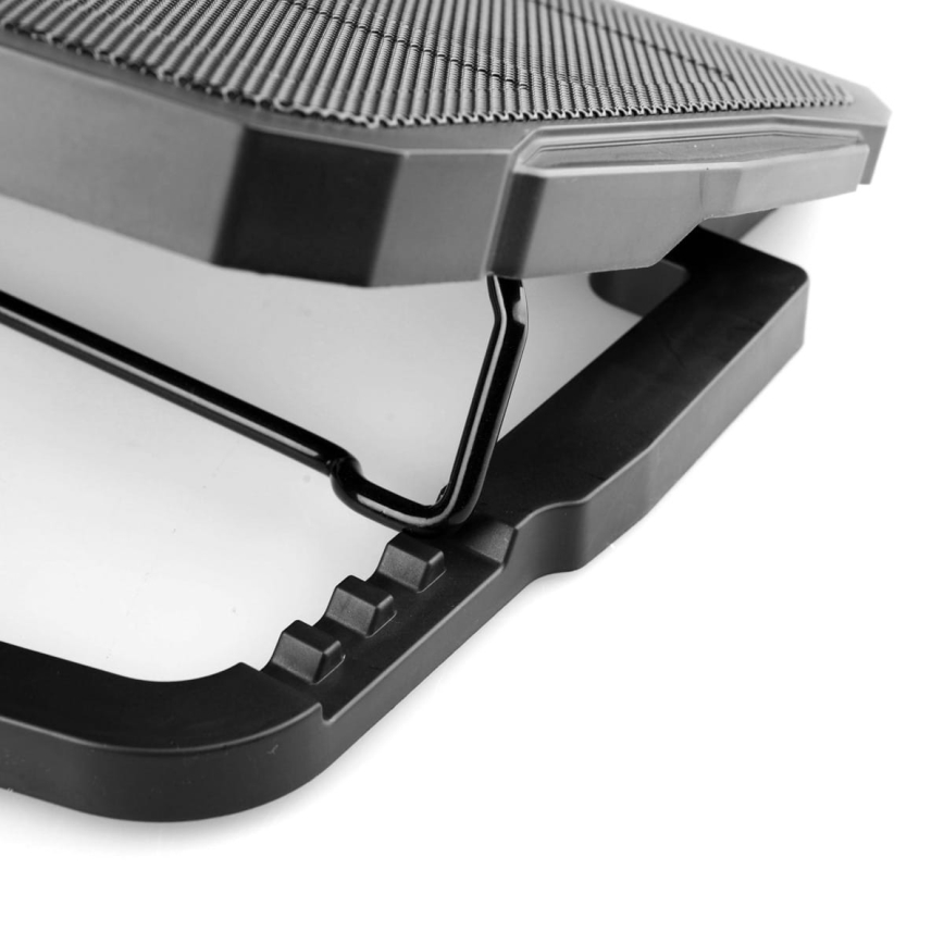 Kylplatta för laptop 4x fläkt 2xUSB svart