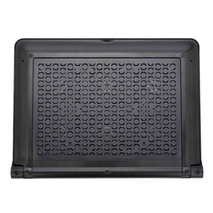 Kylplatta för laptop 6x fläkt 2xUSB svart