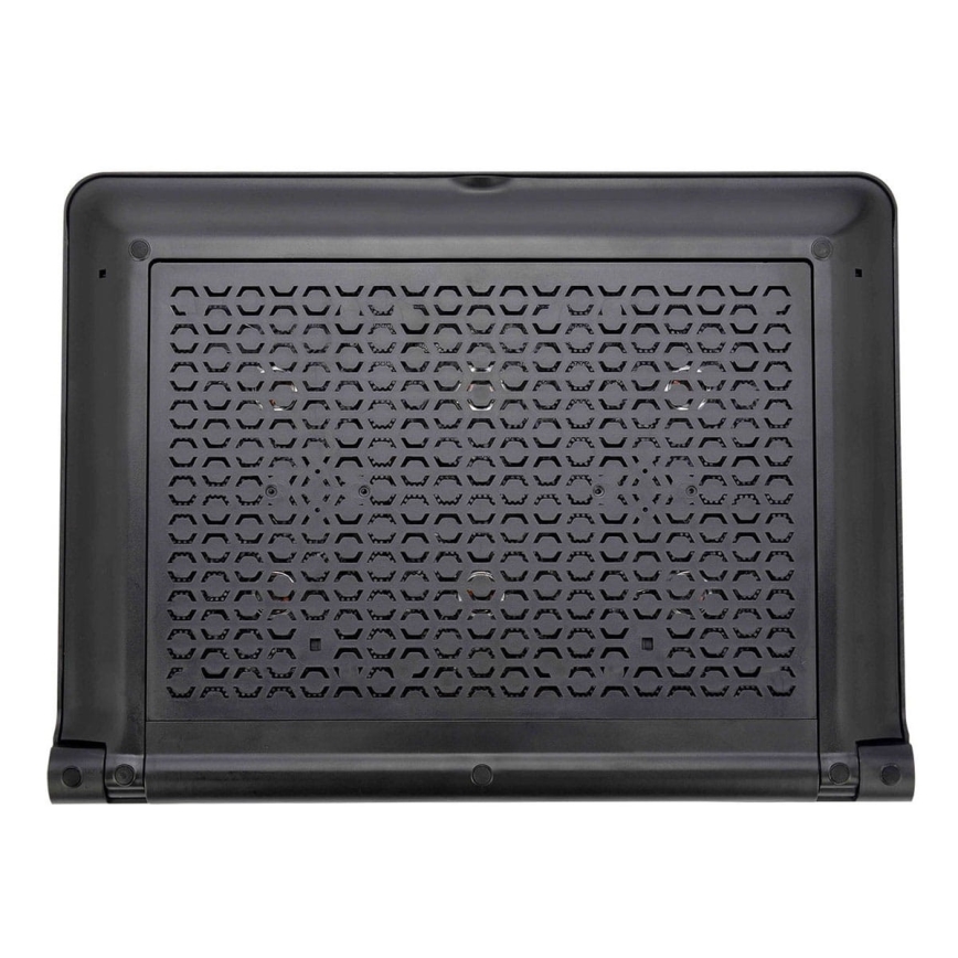 Kylplatta för laptop 6x fläkt 2xUSB svart