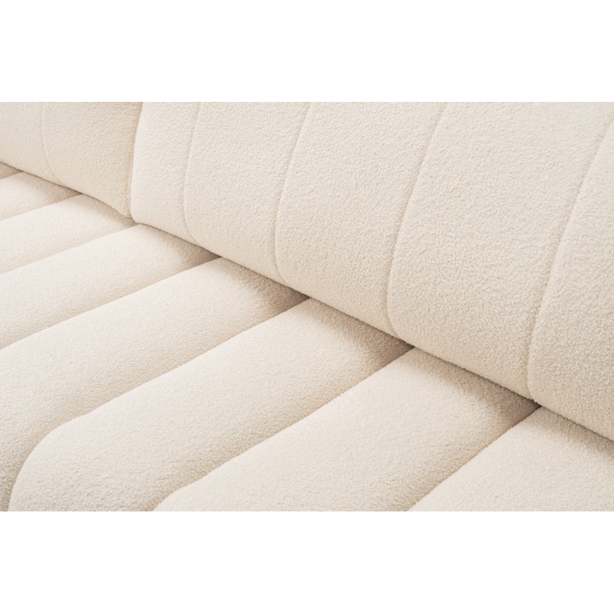 L-formad hörnbäddsoffa med förvaringsutrymme DESIO vänster beige