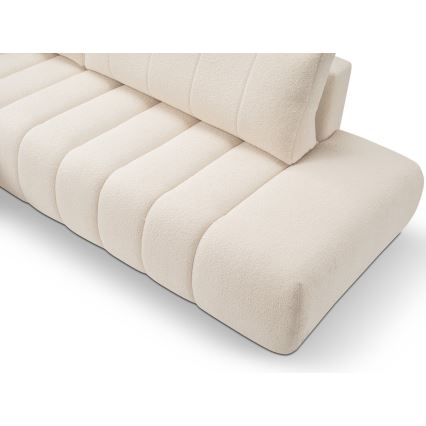 L-formad hörnbäddsoffa med förvaringsutrymme DESIO vänster beige