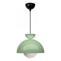 Låda hängande SALVA 1xE27/15W/230V grön