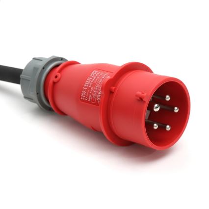 Reseladdningsstation för elbilar EV/PHEV AC Typ 2 16A/400V 22kW IP55 7m + adapter 230V 3,7kW + låda