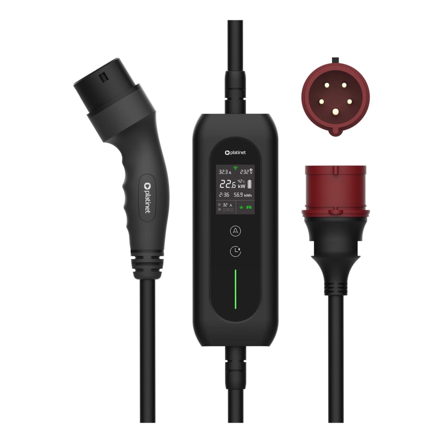 Laddstation för elbilar typ 2 5 m 22kW 16A IP54 Tuya