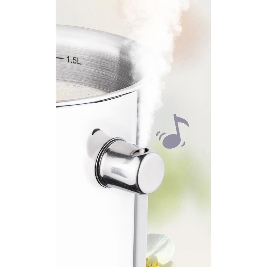 Lamart - Milk boiler 1,5 l rostfri