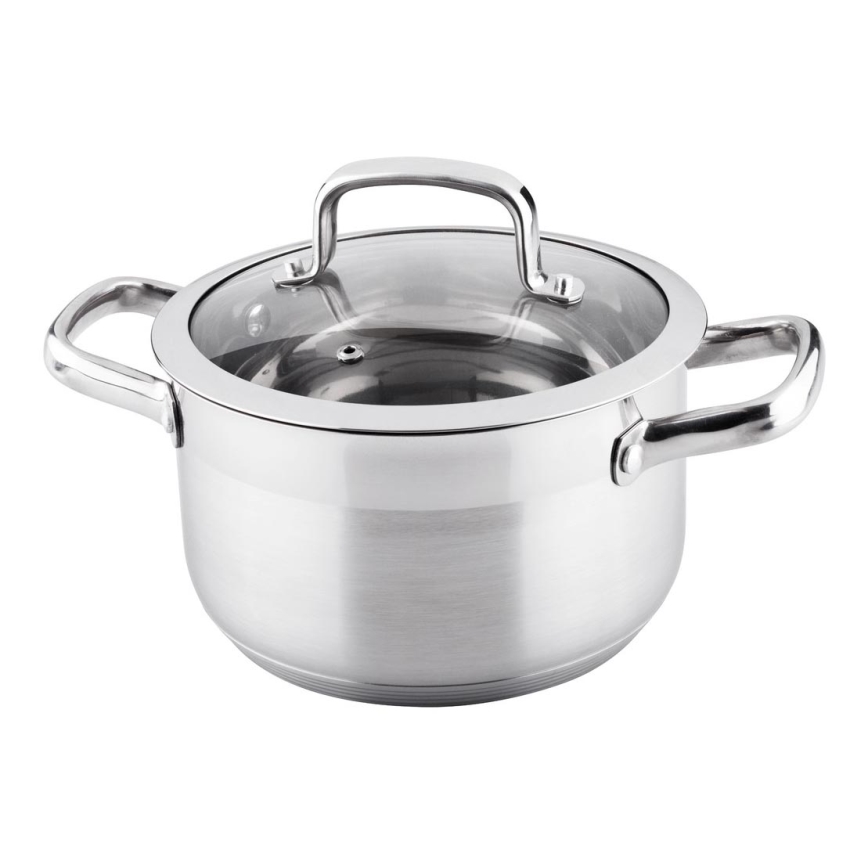 Lamart - Pot med lock 20 cm rostfri