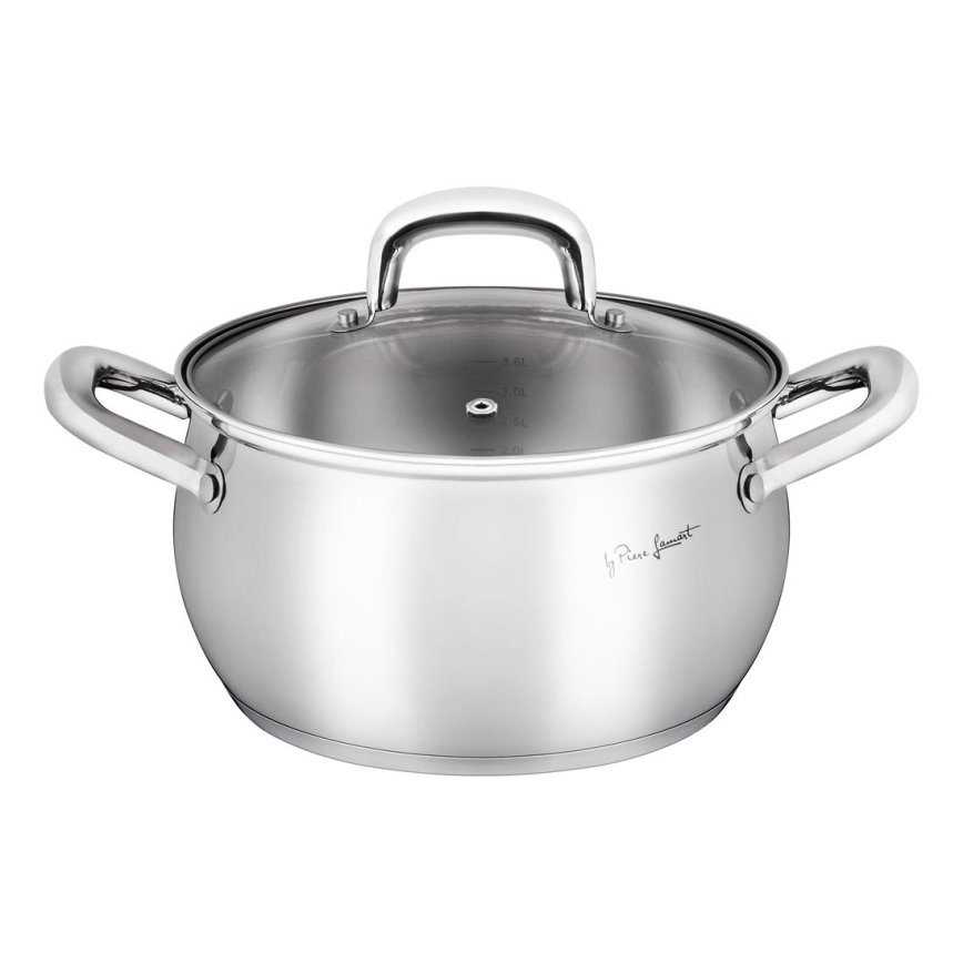 Lamart - Pot med lock 20 cm rostfri