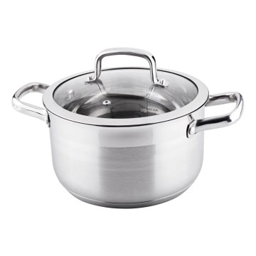 Lamart - Pot med lock 22 cm rostfri