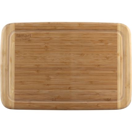 Lamart - Skärbräda för kök 36x24 cm Bambu
