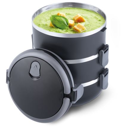 Lamart - Thermo food container 1,8 l svart