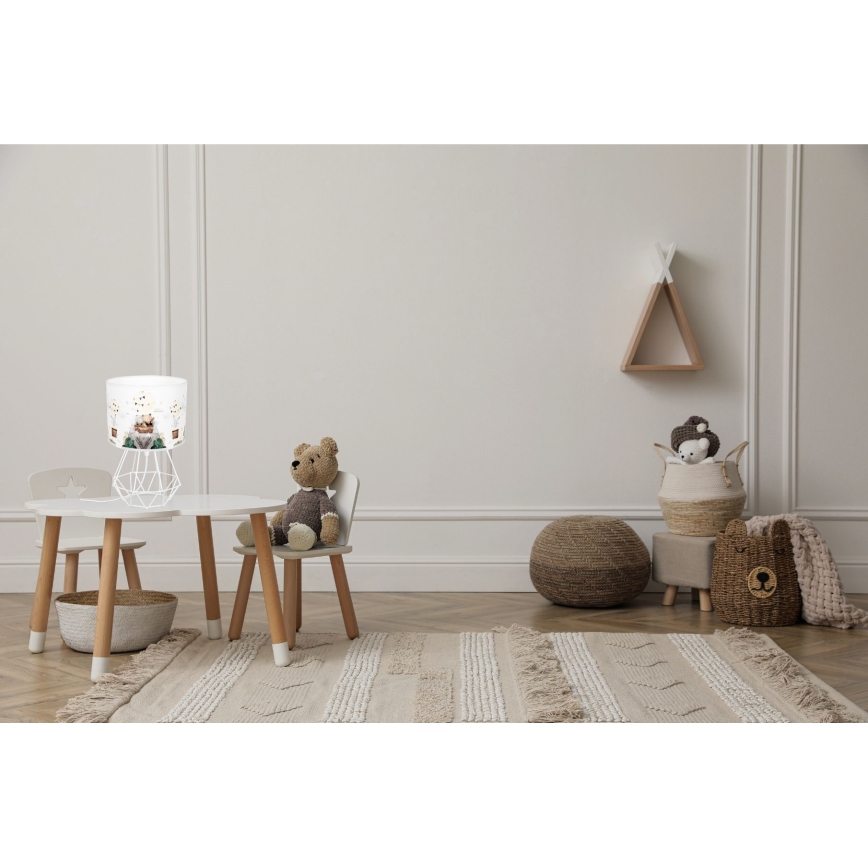 Lampa för barn BEARS 1xE27/60W/230V