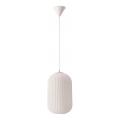 Lampa hängande CRESTO 1xE27/40W/230V vit