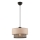 Lampa hängande ECHO 1xE27/60W/230V beige/grå