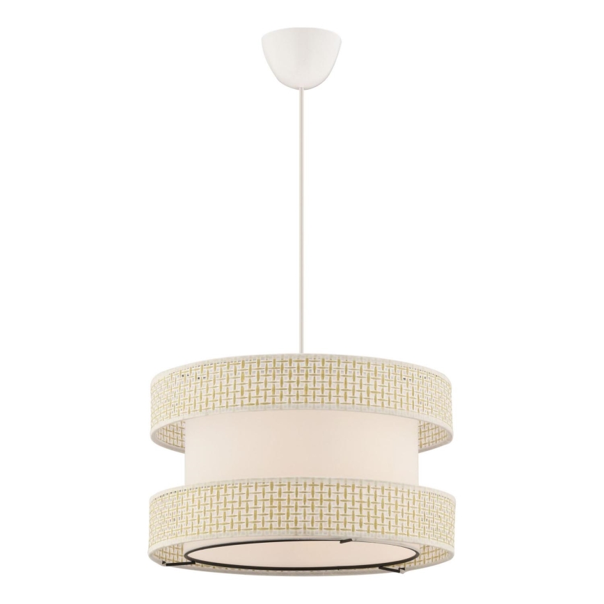 Lampa hängande HALO 1xE27/60W/230V crème