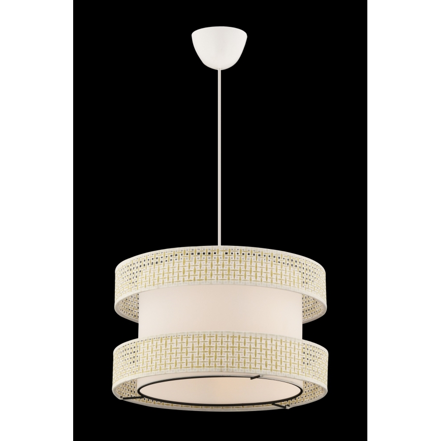 Lampa hängande HALO 1xE27/60W/230V crème