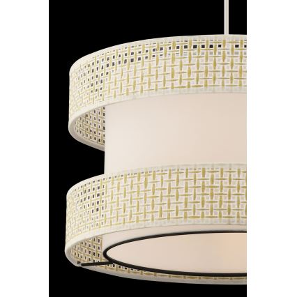 Lampa hängande HALO 1xE27/60W/230V crème