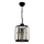 Lampa hängande PUNE 1xE27/40W/230V svart