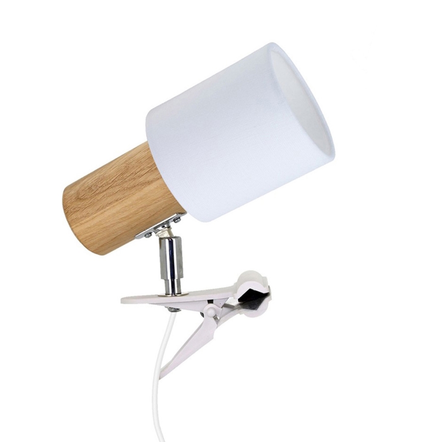 Lampa med klämma TREEHOUSE 1xE27/25W/230V ek
