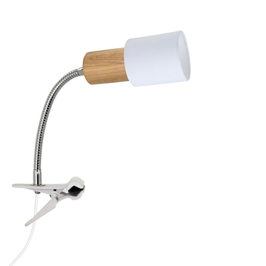 Lampa med klämma TREEHOUSE 1xE27/25W/230V ek