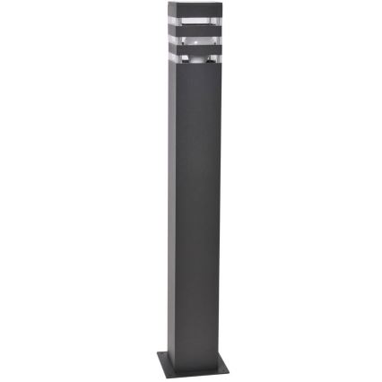Lampa med sensor för utomhusbruk TEKSAS 1xE27/12W/230V IP44 74 cm antracit