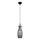Lampa med snöre BOTTLE 1xE14/4W/230V rökfärgad