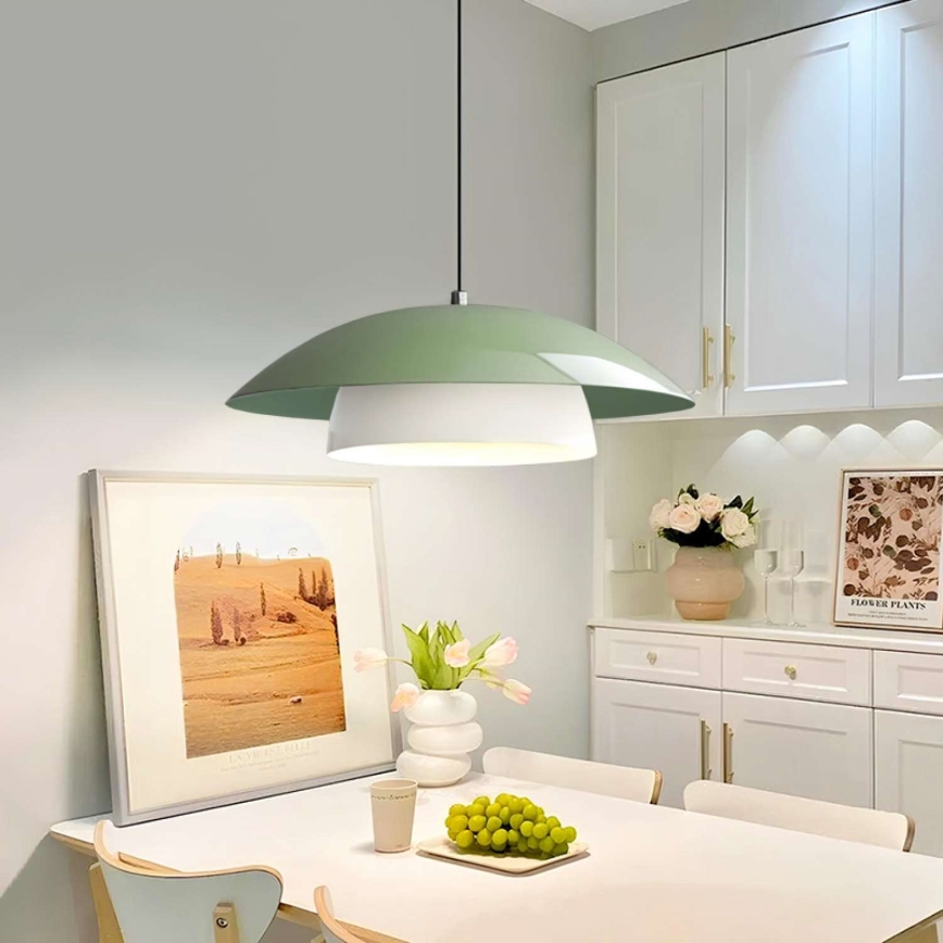 Lampa MOONLIGH hängande 1xE27/40W/230V grön