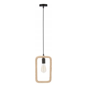 Lampa på sladd OSTOR 1xE27/40W/230V beige/svart