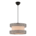 Lampan i tak HALO 1xE27/60W/230V beige/grå