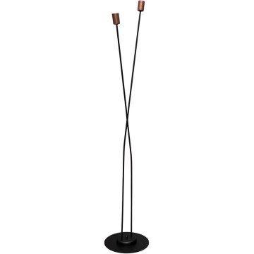 Lampstativ HARVARD 2xE27/15W/230V koppar