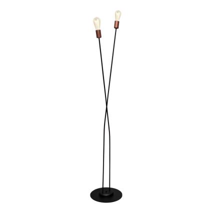 Lampstativ HARVARD 2xE27/15W/230V koppar