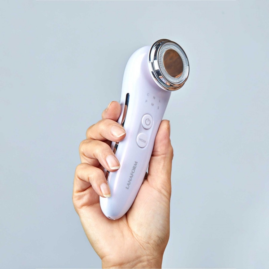Lanaform - Ultraljudsapparat för hudföryngring PURESKIN 3W/800mAh