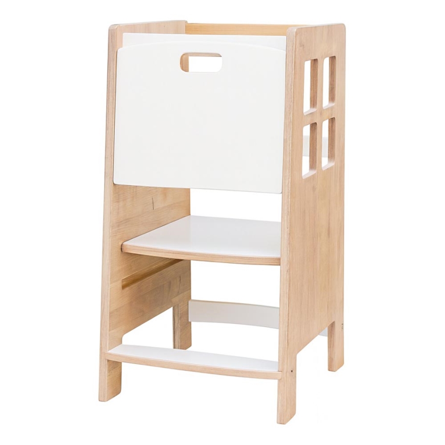 Lärplattform KULE 90x50 cm brun/vit