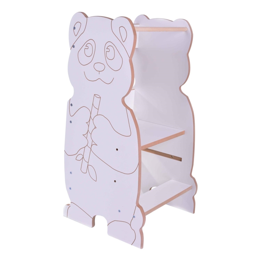 Lärplattform PANDA vit