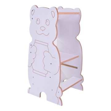 Lärstol BEAR vit