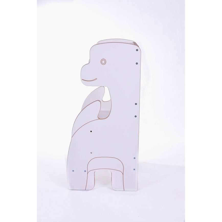 Lärande torn DINO vit