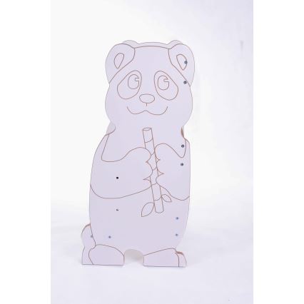 Lärplattform PANDA vit