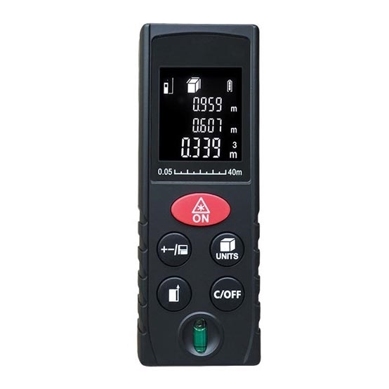 lasermätare 2x1,5V/AAA