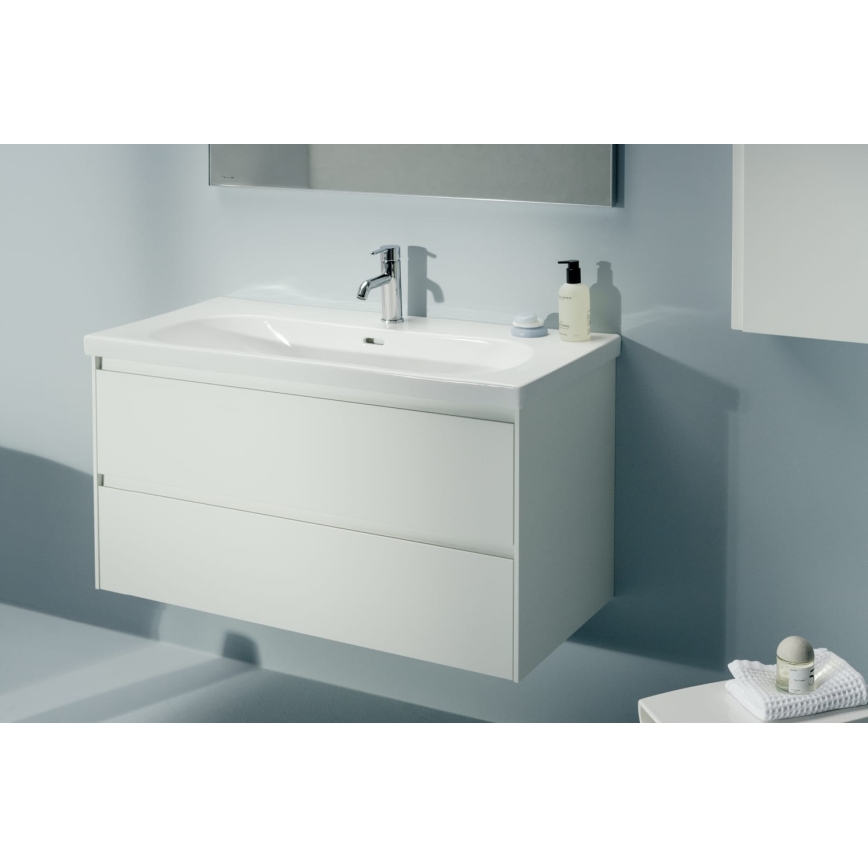 LAUFEN H3110810041201 - Kran till handfat LUA 19,2 cm skinande krom