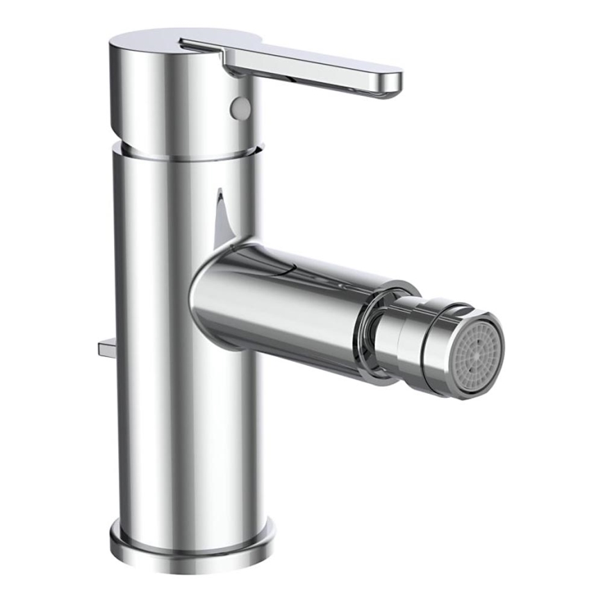 LAUFEN H3410810041141 - Kran till bidé + avlopp med bräddavlopp LUA skinande krom
