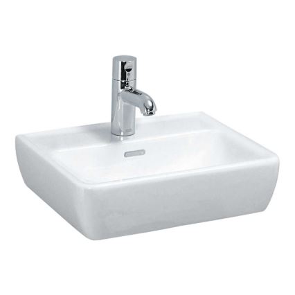 LAUFEN H8119510001041 - Bänkvask/Vägghängd PRO 45x34 cm keramik/vit