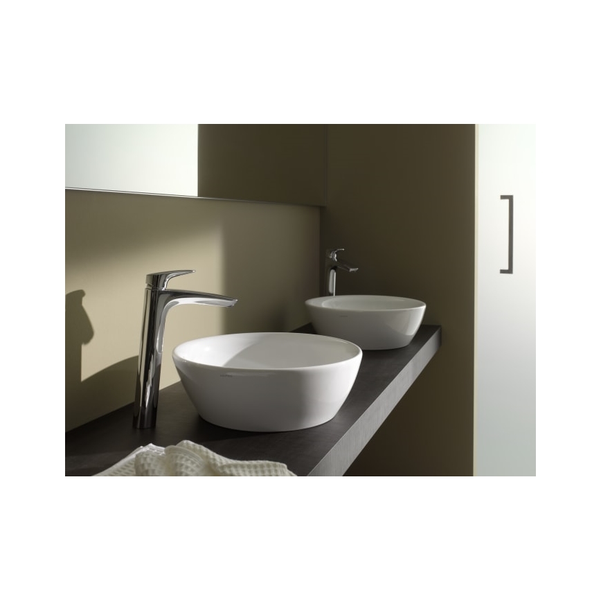 LAUFEN H8129620001091 - Bänkvask PRO diameter 42 cm keramik/vit